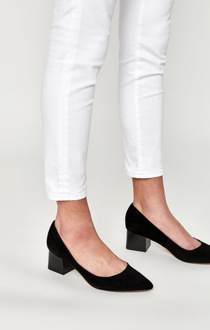 ADRIANA ANKLE SUPER SKINNY IN WHITE TRIBECA - Mavi Jeans