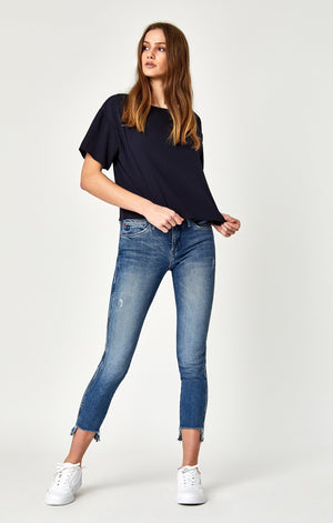 ADRIANA ANKLE SUPER SKINNY IN MID CHEEKY - Mavi Jeans