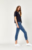 ADRIANA ANKLE SUPER SKINNY IN MID CHEEKY - Mavi Jeans