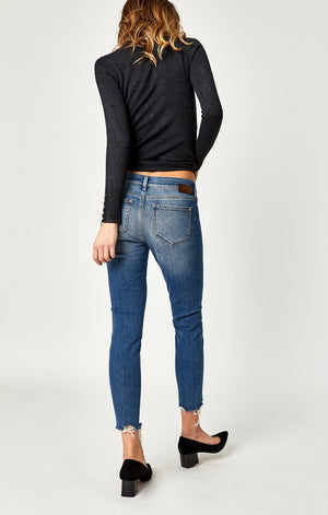 ADRIANA ANKLE SUPER SKINNY IN SHADED 80'S VINTAGE - Mavi Jeans