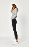 ADRIANA ANKLE SUPER SKINNY IN SMOKE SHINE - Mavi Jeans