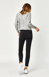 ADRIANA ANKLE SUPER SKINNY IN SMOKE SHINE - Mavi Jeans