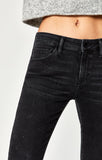 ADRIANA ANKLE SUPER SKINNY IN SMOKE SHINE - Mavi Jeans