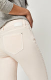 ADRIANA ANKLE SUPER SKINNY IN MAUVE MORNING TWILL - Mavi Jeans