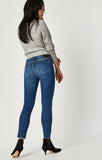 ADRIANA ANKLE SUPER SKINNY IN USED SHADED TRIBECA - Mavi Jeans