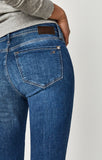 ADRIANA ANKLE SUPER SKINNY IN USED SHADED TRIBECA - Mavi Jeans