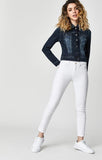 ADRIANA ANKLE SUPER SKINNY IN DOUBLE WHITE - Mavi Jeans