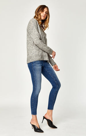 LEXY SUPER SKINNY  IN INDIGO GOLD SHINE - Mavi Jeans