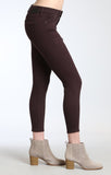 KARLINA ZIP SKINNY IN WINE TWILL - Mavi Jeans