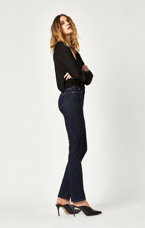 Alissa Ankle Super Skinny in Dark Brushed Fringe Supersoft