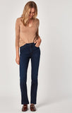 KENDRA STRAIGHT LEG IN INK RINSE GOLD PIMA - Mavi Jeans