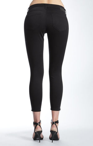 ALEXA ANKLE SKINNY  IN JET BLACK - Mavi Jeans