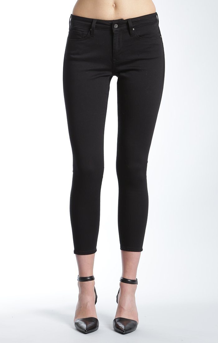 ALEXA ANKLE SKINNY  IN JET BLACK - Mavi Jeans