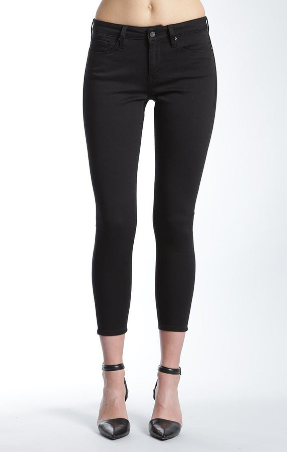 ALEXA ANKLE SKINNY  IN JET BLACK - Mavi Jeans