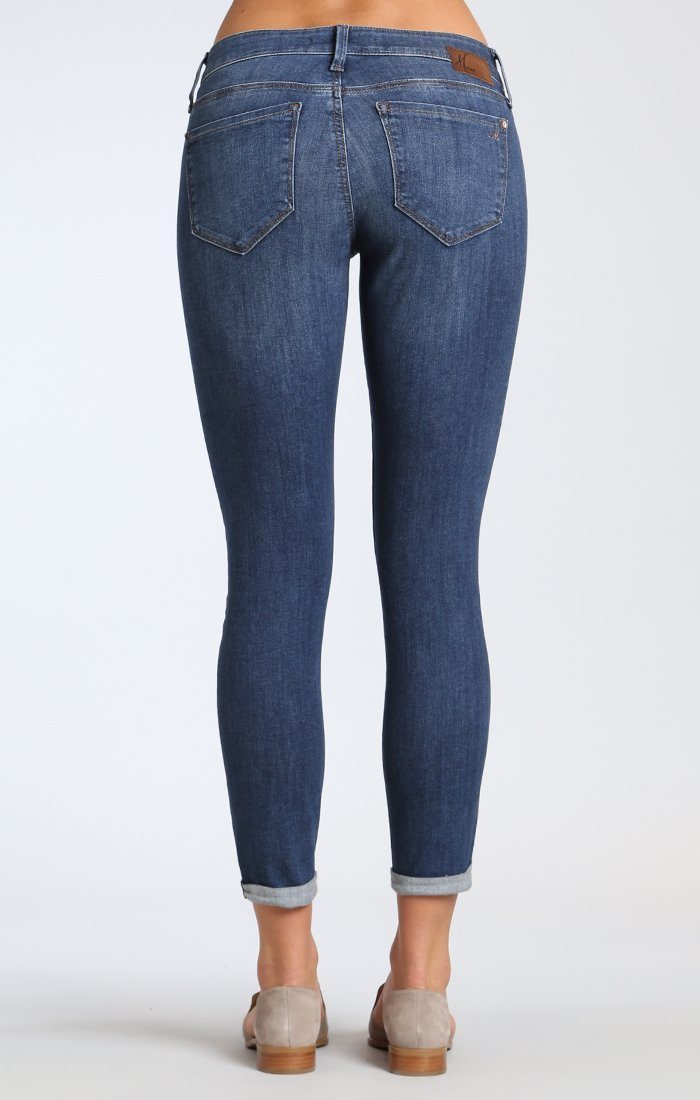 ALEXA ANKLE SKINNY IN DARK INDIGO TRIBECA - Mavi Jeans