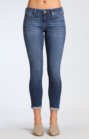 ALEXA ANKLE SKINNY IN DARK INDIGO TRIBECA - Mavi Jeans