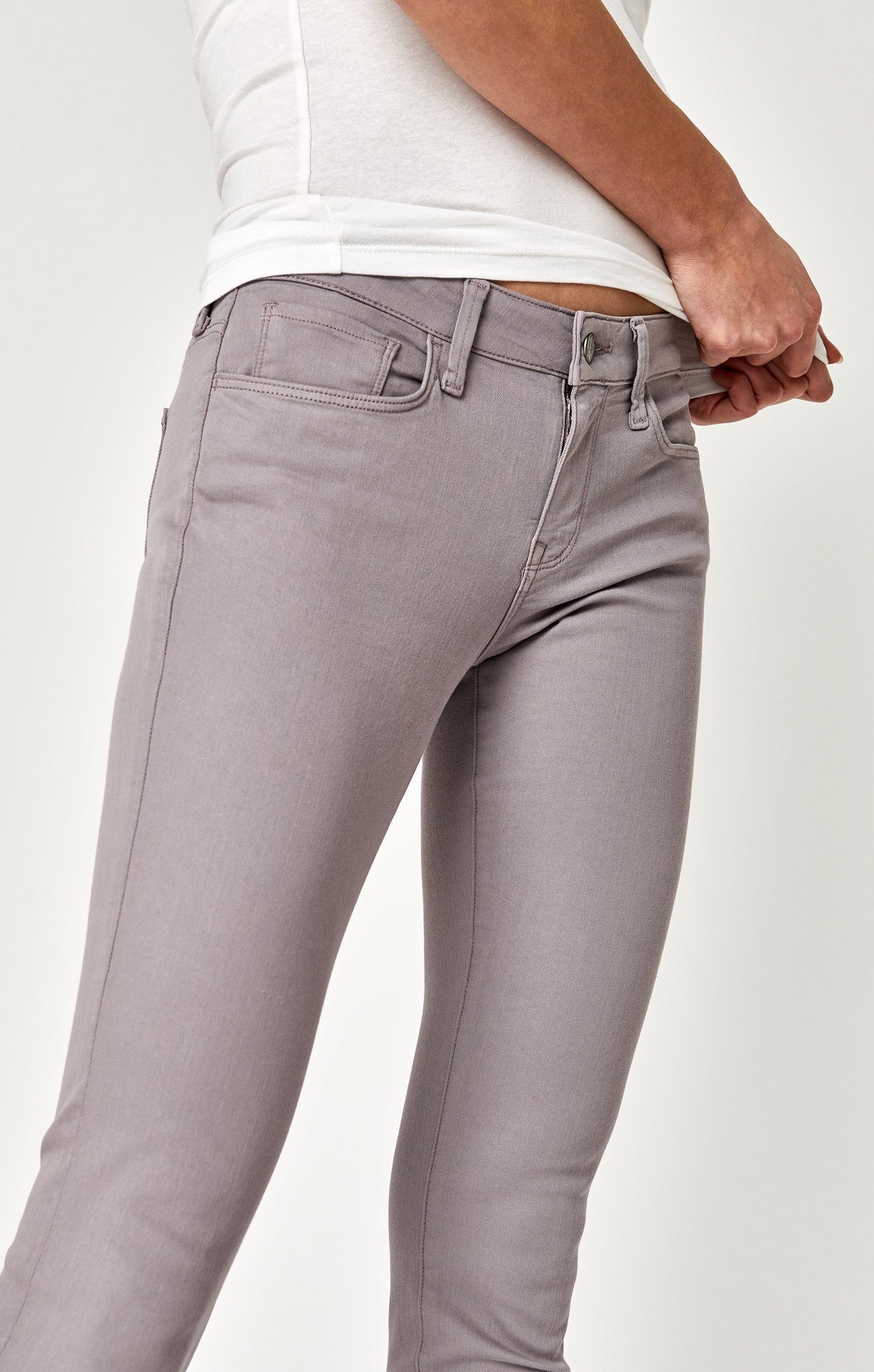 ALEXA ANKLE SKINNY IN LILAC TWILL - Mavi Jeans