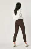 ALEXA ANKLE SKINNY IN BLACK COFFEE SATEEN - Mavi Jeans