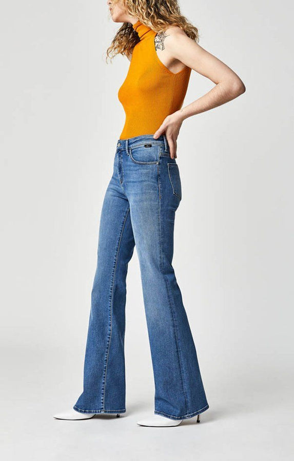 SYDNEY FLARE IN LT BRUSHED SUPERSOFT - Mavi Jeans