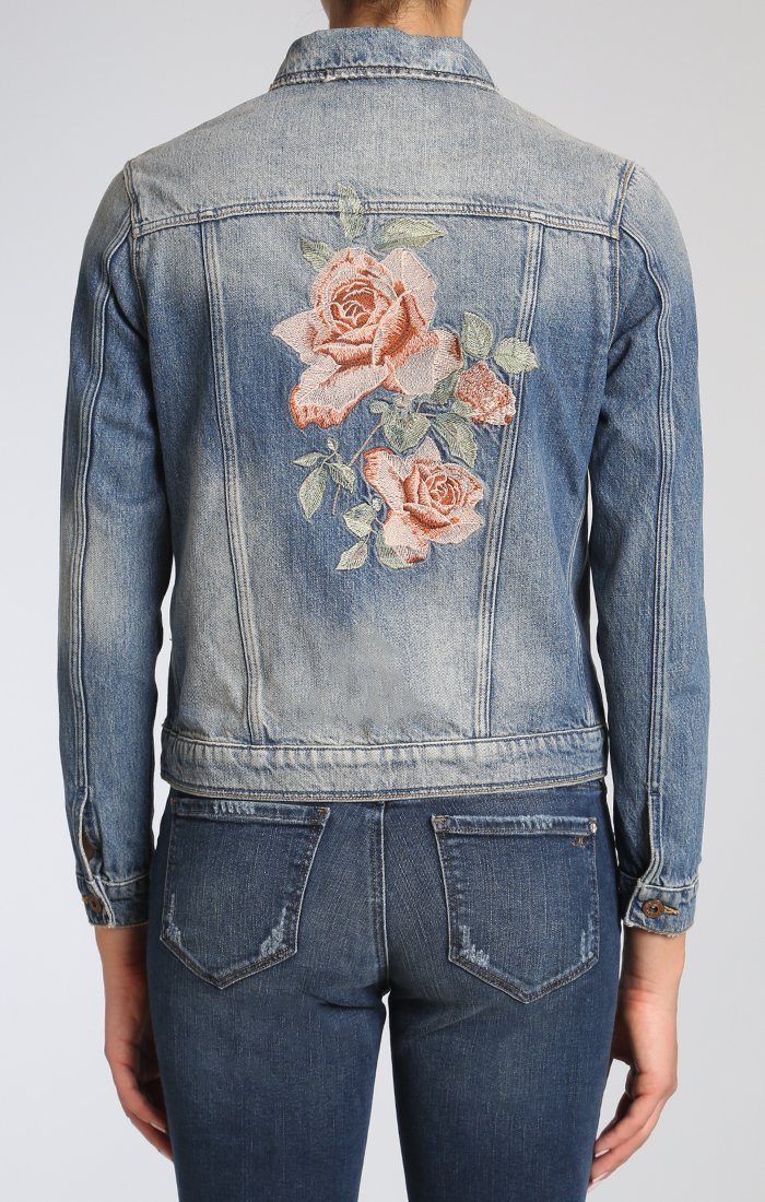 KATY BRONZE ROSE EMBROIDERY - Mavi Jeans