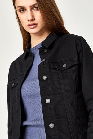 KATY JACKET IN BLACK COMFORT - Mavi Jeans