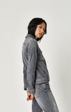 KATY JACKET IN MID GREY TRIBECA - Mavi Jeans