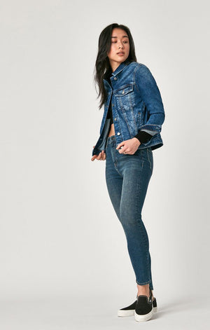 KATY JACKET IN DARK RANDOM VINTAGE - Mavi Jeans