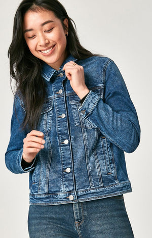 KATY JACKET IN DARK RANDOM VINTAGE - Mavi Jeans