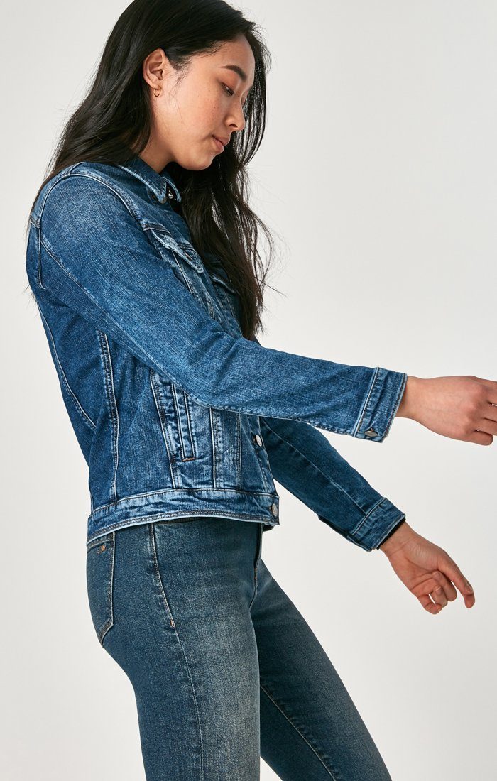 KATY JACKET IN DARK RANDOM VINTAGE - Mavi Jeans