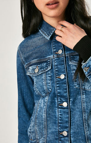 KATY JACKET IN DARK RANDOM VINTAGE - Mavi Jeans