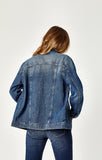 KARLA JACKET IN MID PEARL - Mavi Jeans