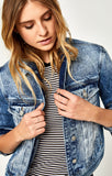 VIVET JACKET IN MID COOL - Mavi Jeans