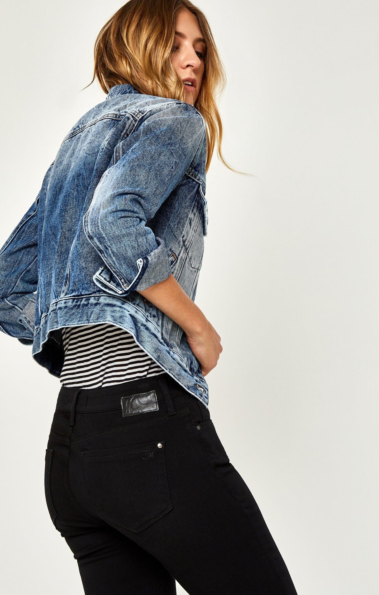 VIVET JACKET IN MID COOL - Mavi Jeans