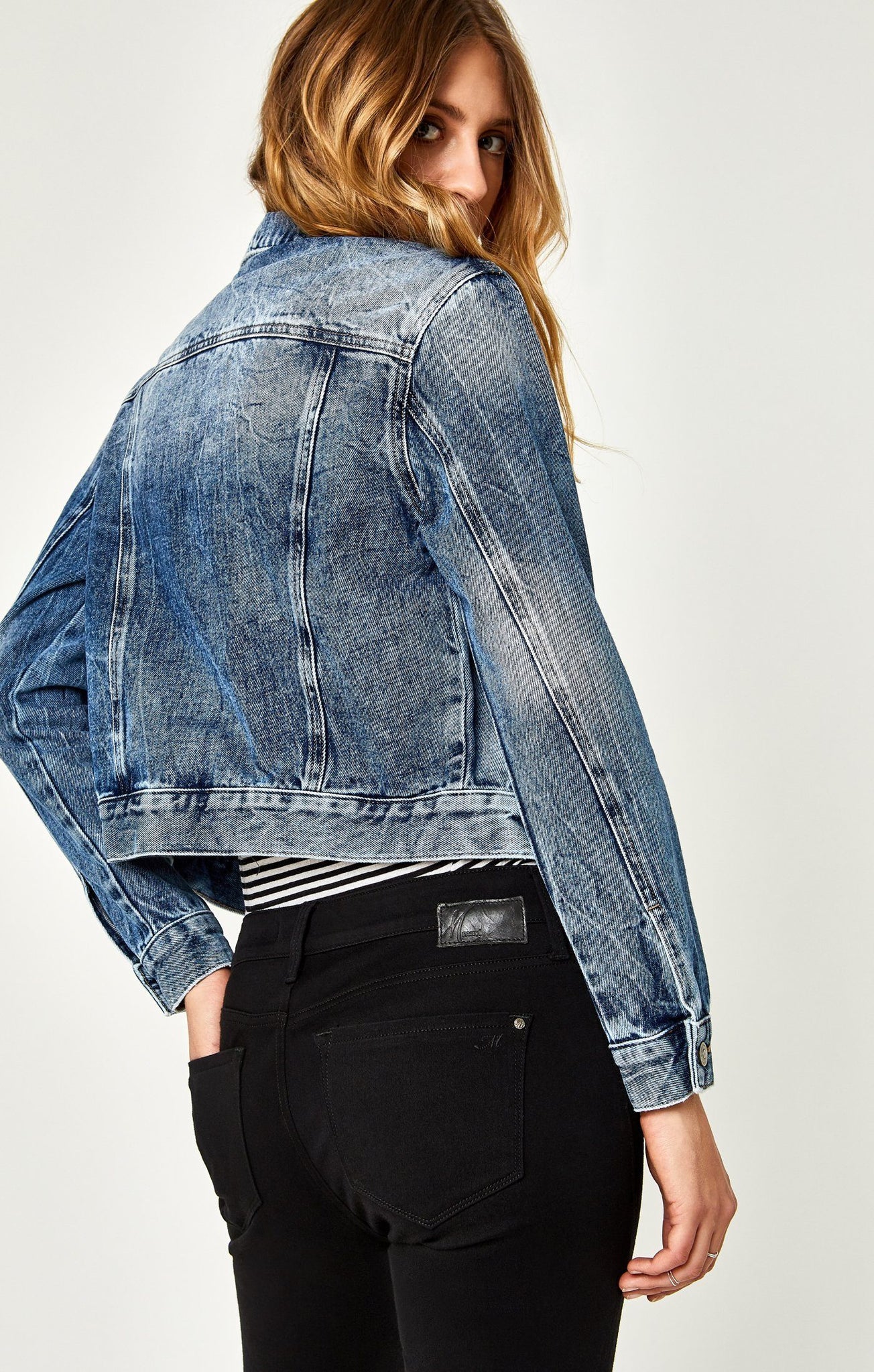 VIVET JACKET IN MID COOL - Mavi Jeans