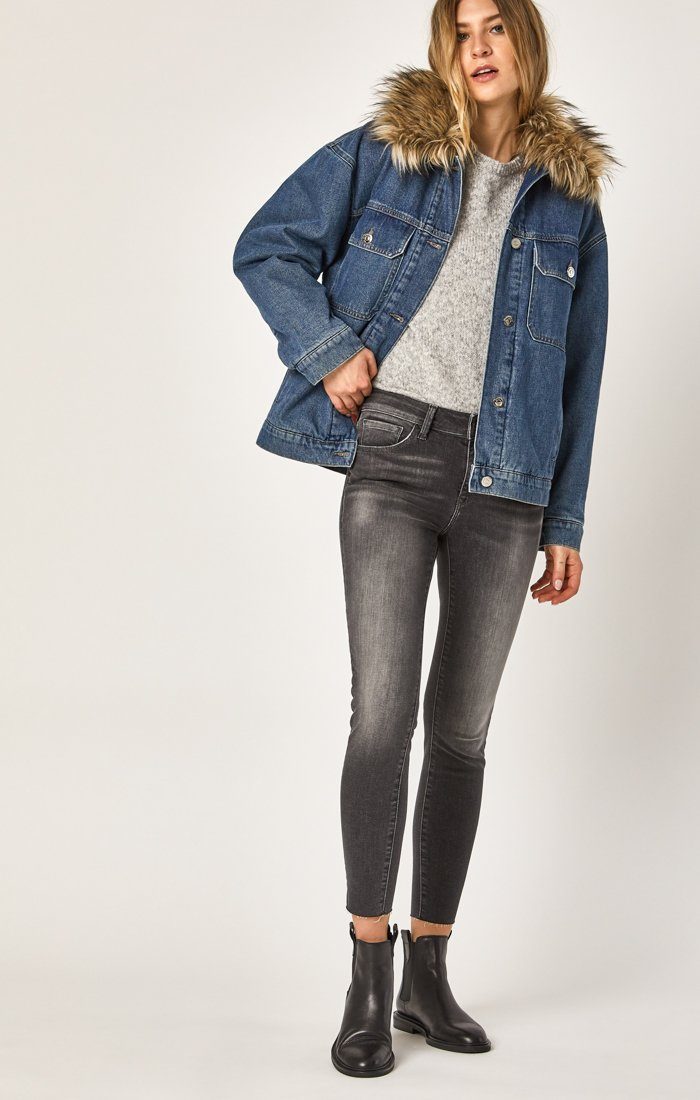 MARA JACKET IN INDIGO DENIM - Mavi Jeans