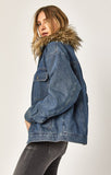 MARA JACKET IN INDIGO DENIM - Mavi Jeans