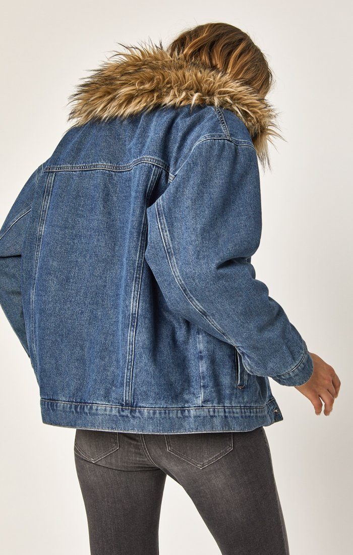 MARA JACKET IN INDIGO DENIM - Mavi Jeans