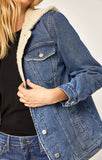 MINA JACKET IN MID DENIM - Mavi Jeans