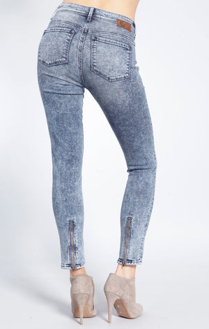 ELISA ZIP  SKINNY IN LIGHT ACID - Mavi Jeans