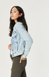 SAMANTHA JACKET IN BLEACH VINTAGE - Mavi Jeans