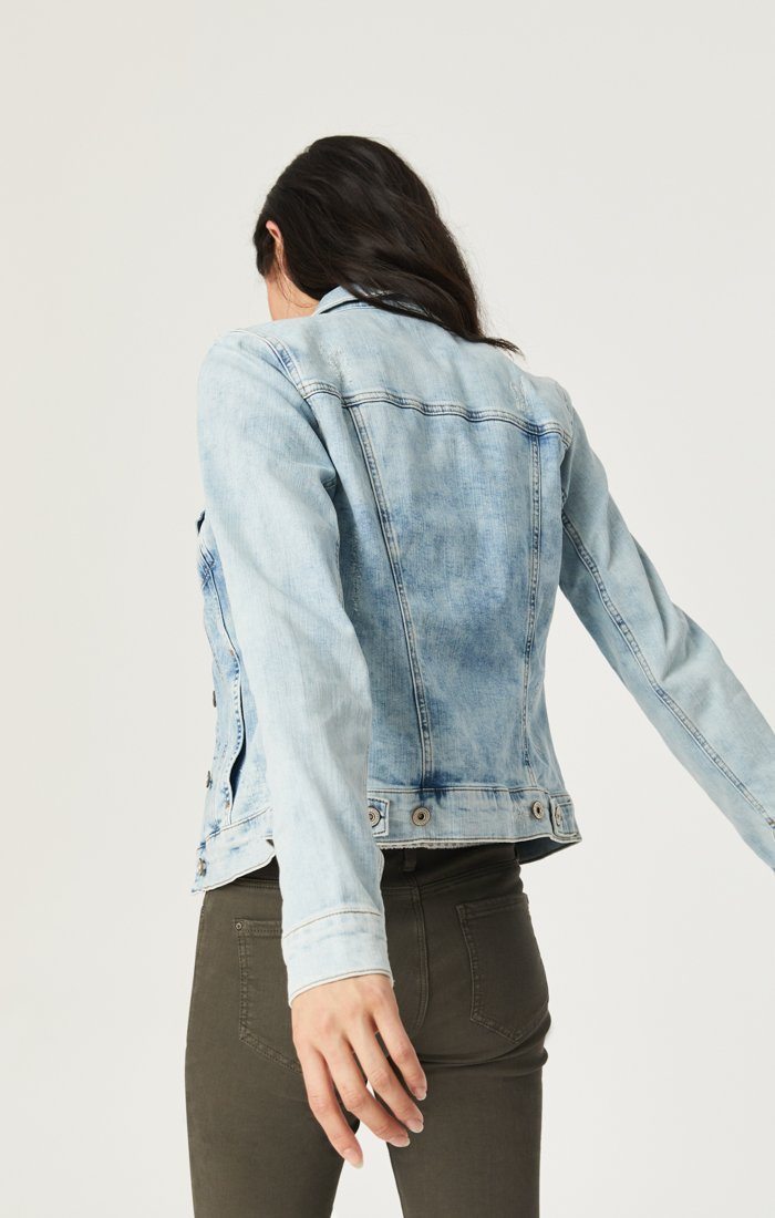 SAMANTHA JACKET IN BLEACH VINTAGE - Mavi Jeans