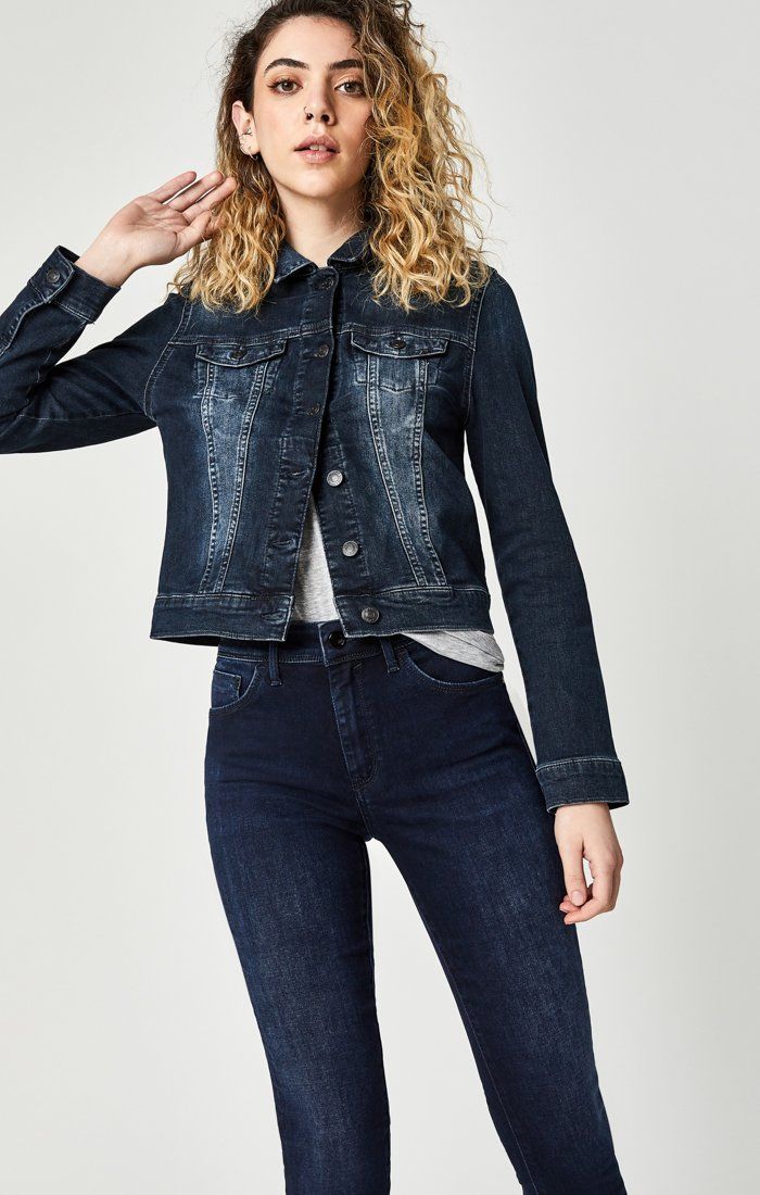 SAMANTHA JACKET IN DEEP INK VINTAGE - Mavi Jeans