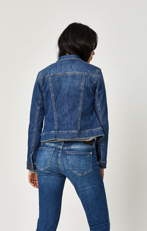 SAMANTHA JACKET IN MID SHADED STRETCH - Mavi Jeans