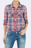 PINK PLAID SHIRT - Mavi Jeans