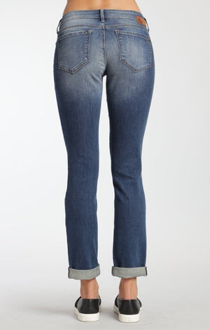 EMMA SLIM BOYFRIEND IN KNEE RIPPED VINTAGE - Mavi Jeans