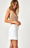 ABBY SKIRT IN WHITE - Mavi Jeans