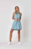 TALIA DRESS IN LT SUMMER DENIM - Mavi Jeans