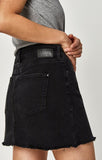 LINDSAY A-LINE SKIRT IN SMOKE STR - Mavi Jeans