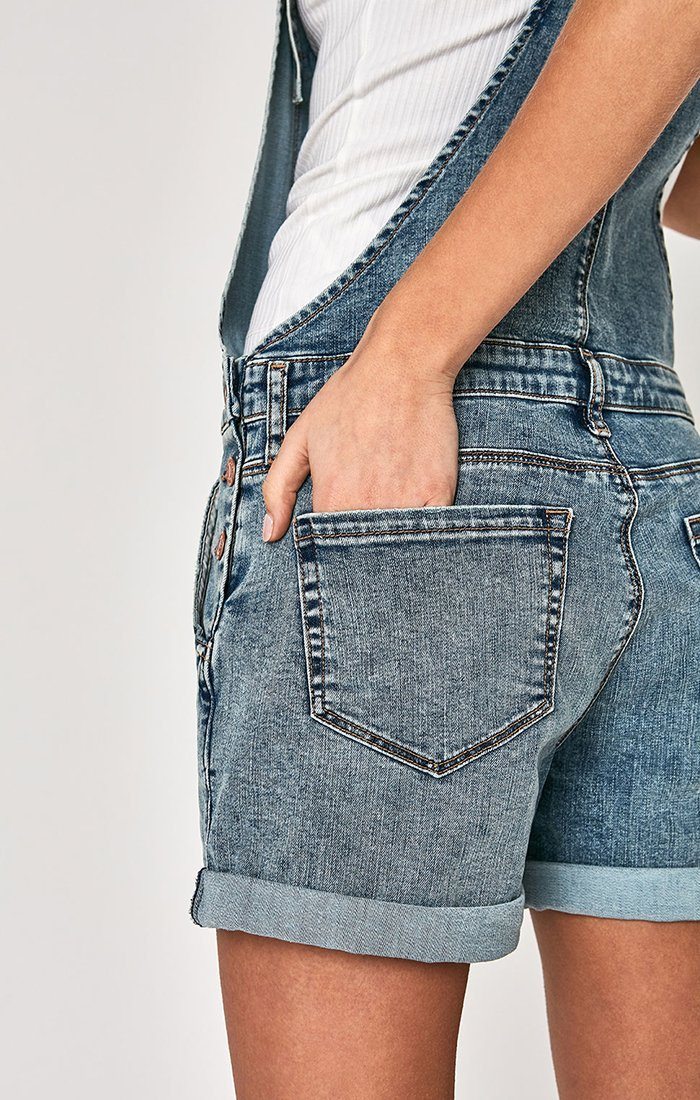 WANDA OVERALL SHORTS IN FOGGY 80'S - Mavi Jeans