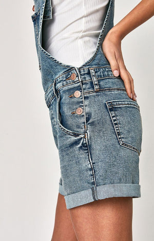 WANDA OVERALL SHORTS IN FOGGY 80'S - Mavi Jeans